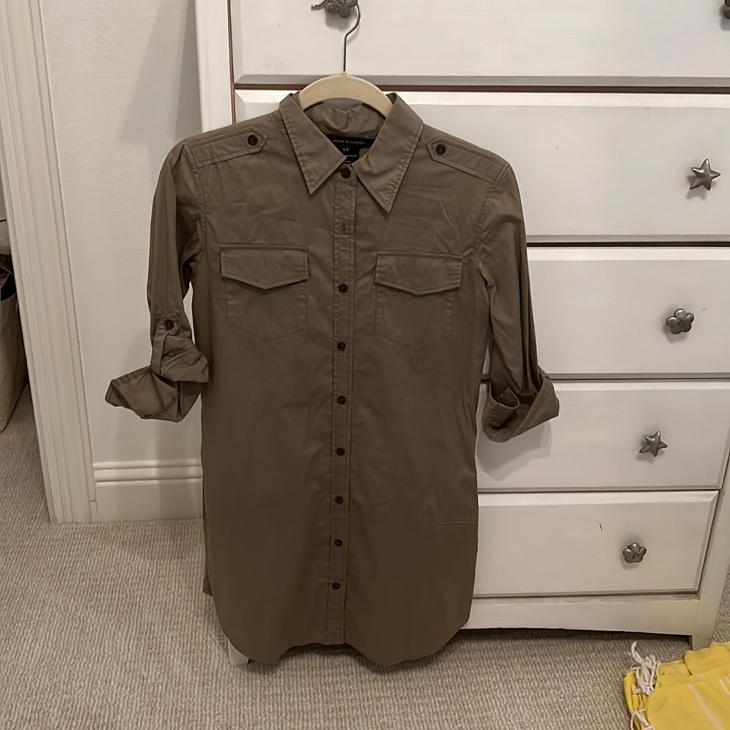 Urban Behavior Size Small Army Green Dress